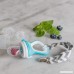 Baby Food Feeder / Fruit and Vegetable Food Pacifier - Includes 3 nipple sizes and Pacifier Clip | Great Feeding Pacifier Teething Toy | BPA FREE | Colors: Blue or Pink - B07B9PGY55